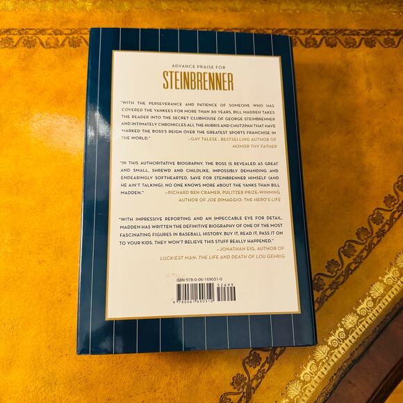 Steinbrenner: The Last Lion of Baseball Hardcover Book MLB New York Yankees NEW - Picture 3 of 5